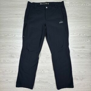 McKINLEY Mens Pants Flinders Hiking Outdoor Black W36 Stretch Cargo Pockets‎